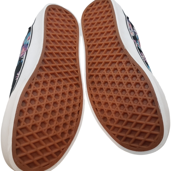 NIB W/Tags VANS Dark Floral Daisy Size 6 Women's Shoes - Picture 8 of 11